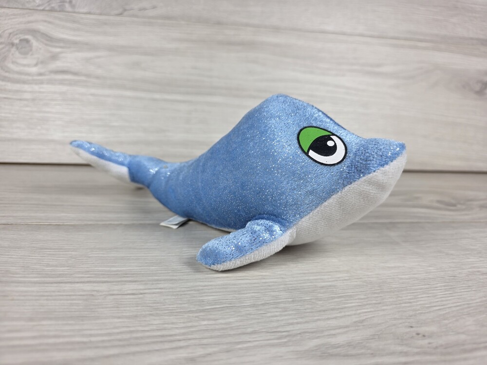 Toy Works Plush Whale w Glittery Finish Anthropomorphic SU36